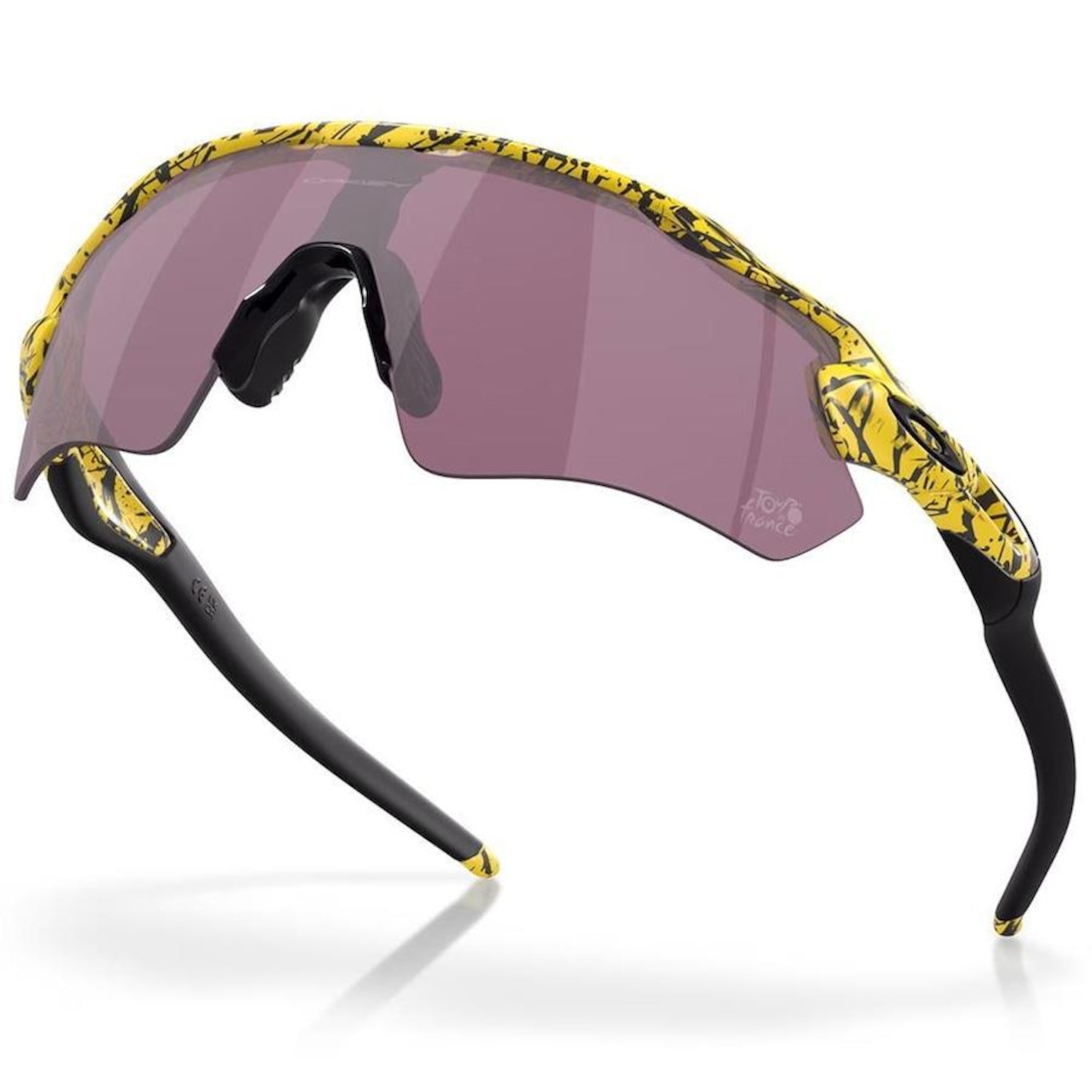 Óculos de Sol Unissex Oakley Radar EV Path Tdf Splatter E838 - Foto 2