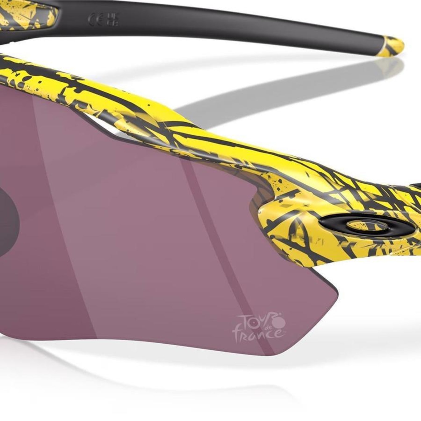 Óculos de Sol Unissex Oakley Radar EV Path Tdf Splatter E838 - Foto 3