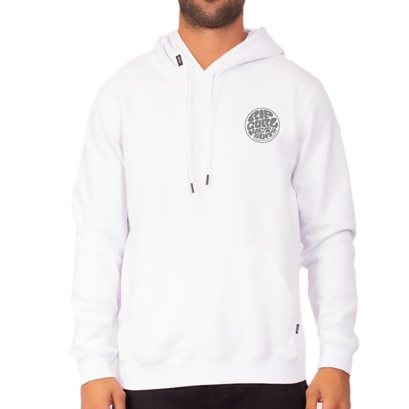 Blusão de Moletom com Capuz Rip Curl Round Logo - Masculino - Foto 1