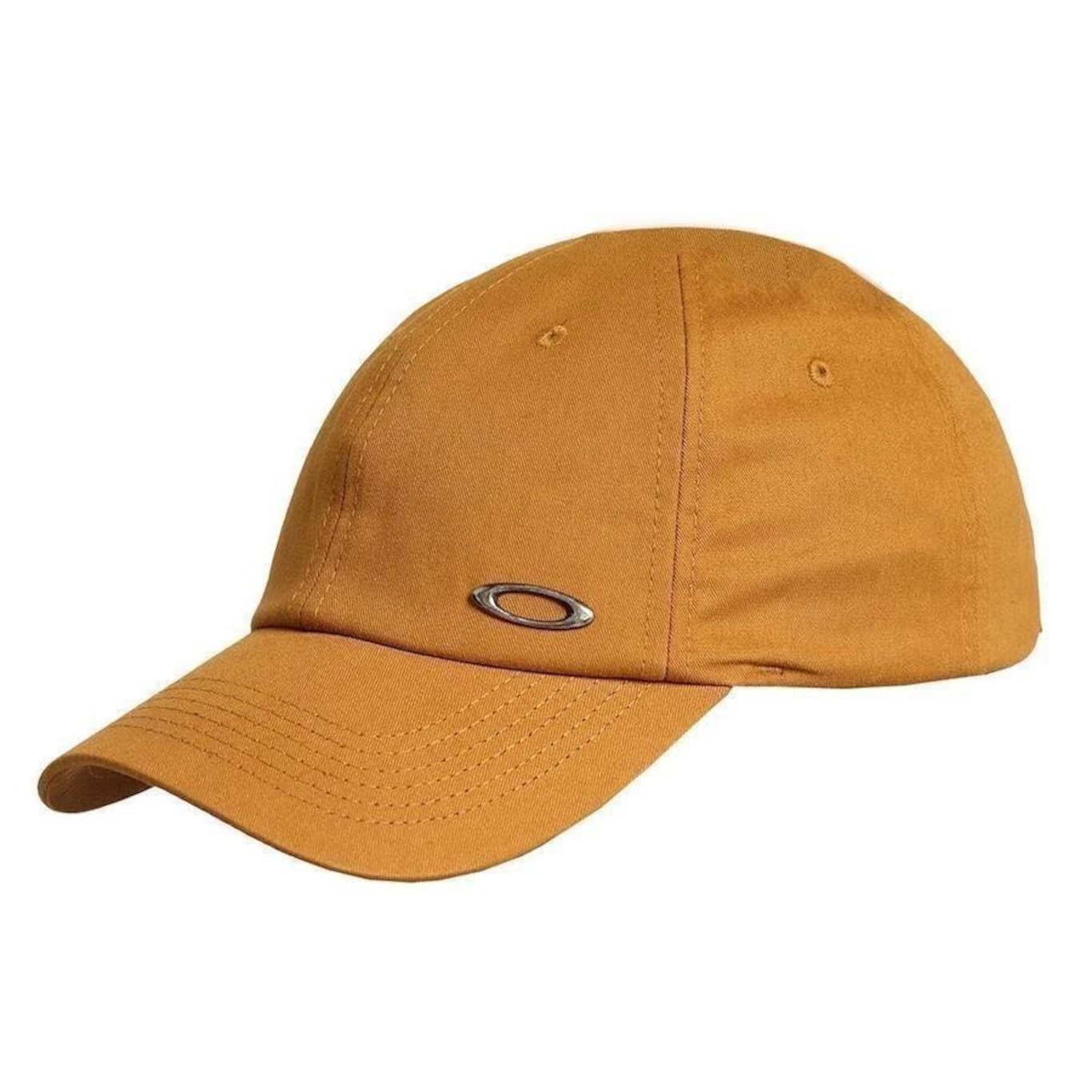 Boné Aba Curva Oakley Ellipse Metal 6 Panel - Strapback - Adulto - Foto 3