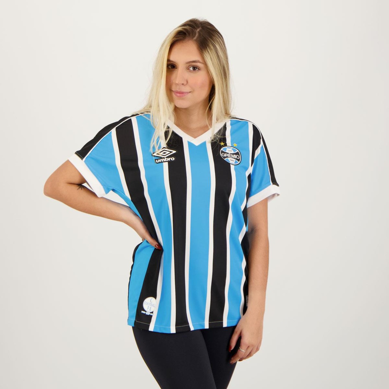 Camisa Internacional Retrô Canelada Feminina