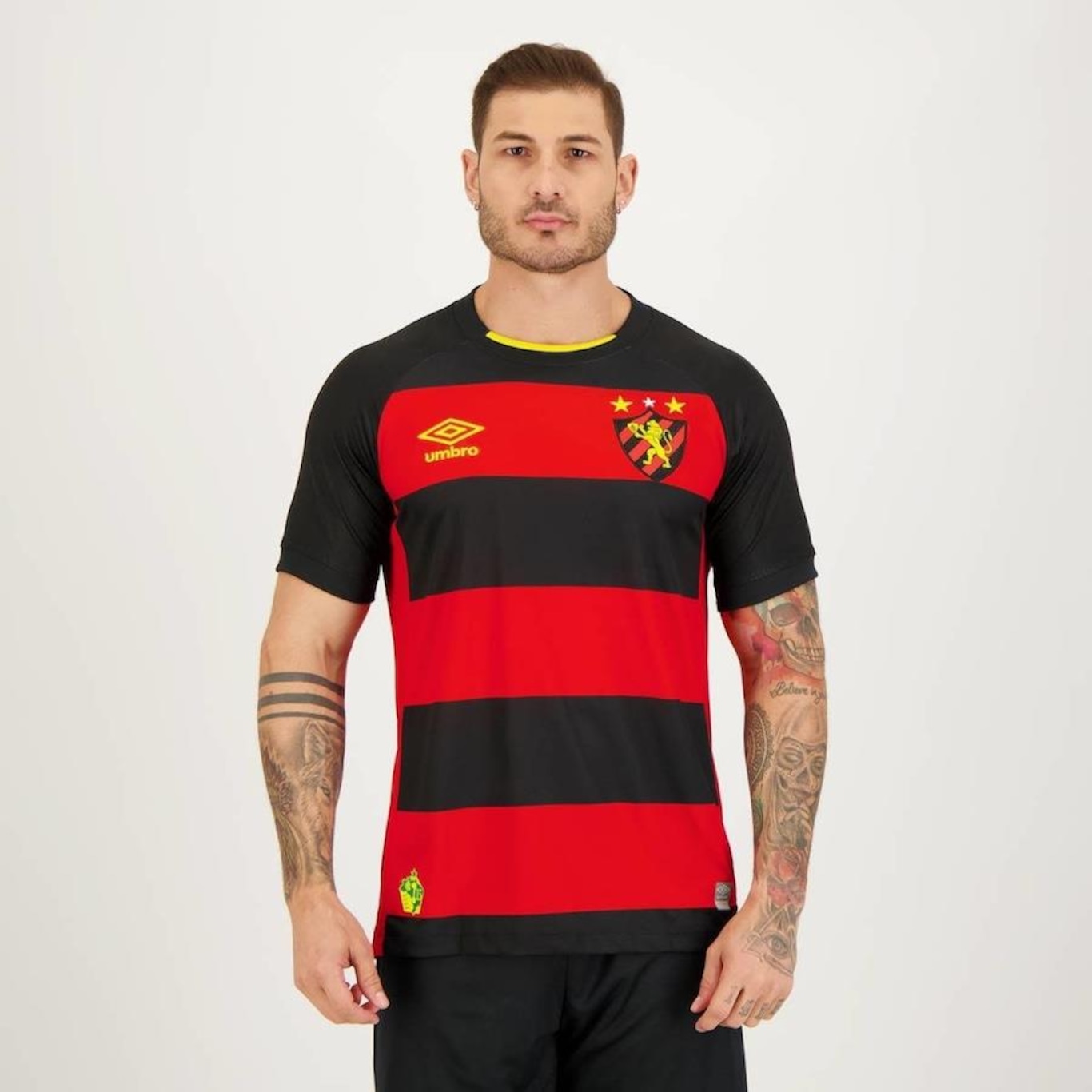 Camisa do Sport CIub do Recife I 23 Umbro - Masculina - Foto 1