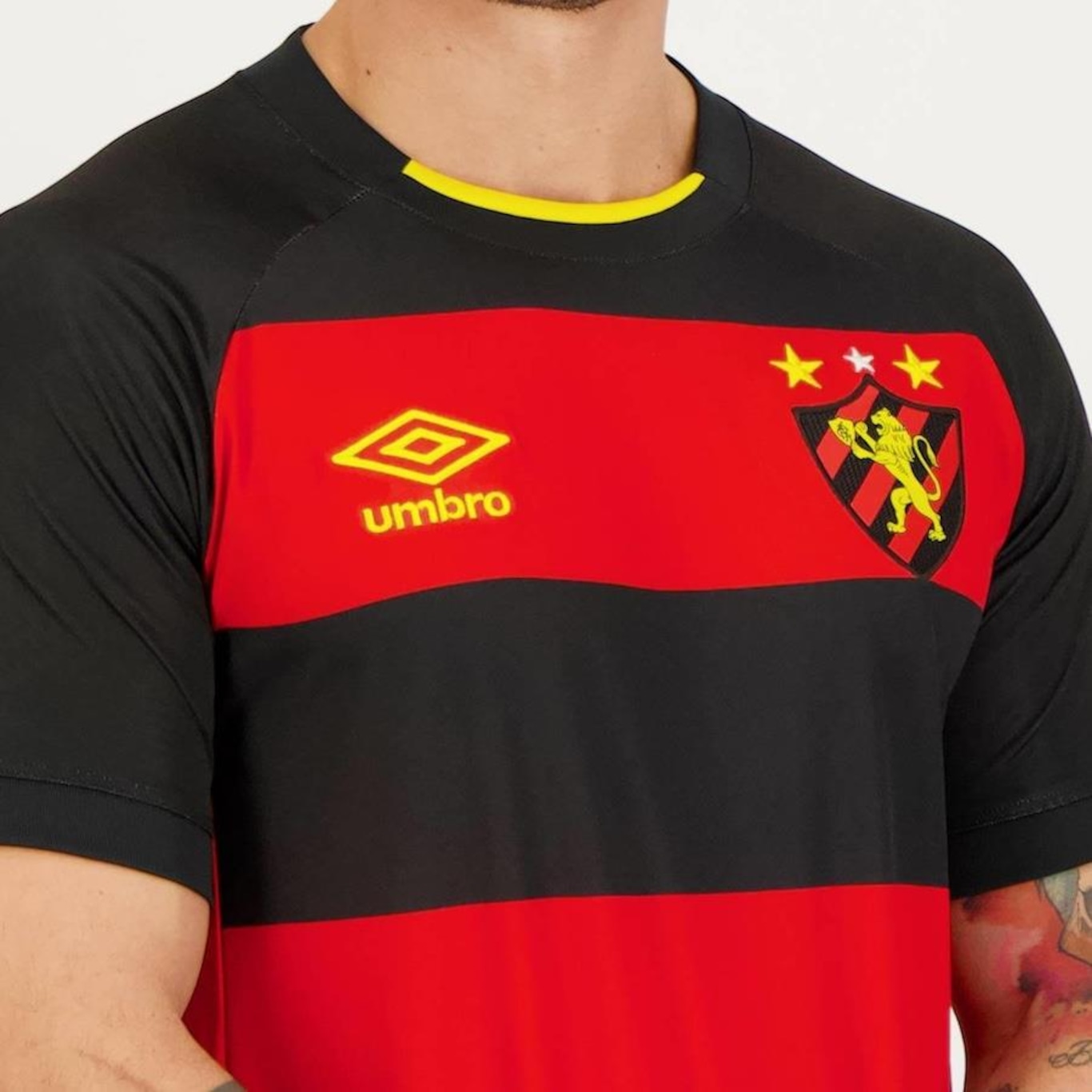 Camisa do Sport CIub do Recife I 23 Umbro - Masculina - Foto 4