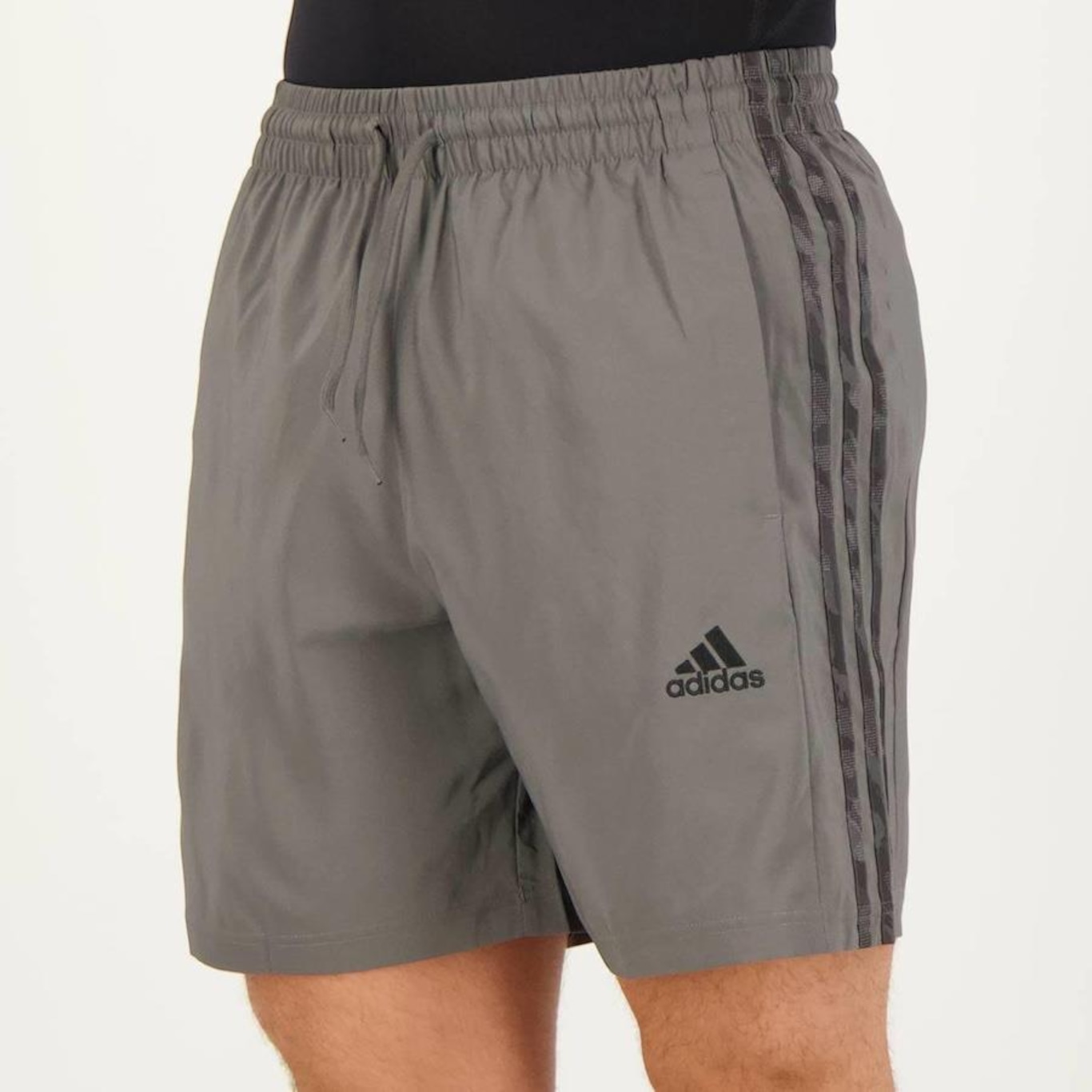 Bermuda adidas 3 Stripes - Masculina - Foto 3