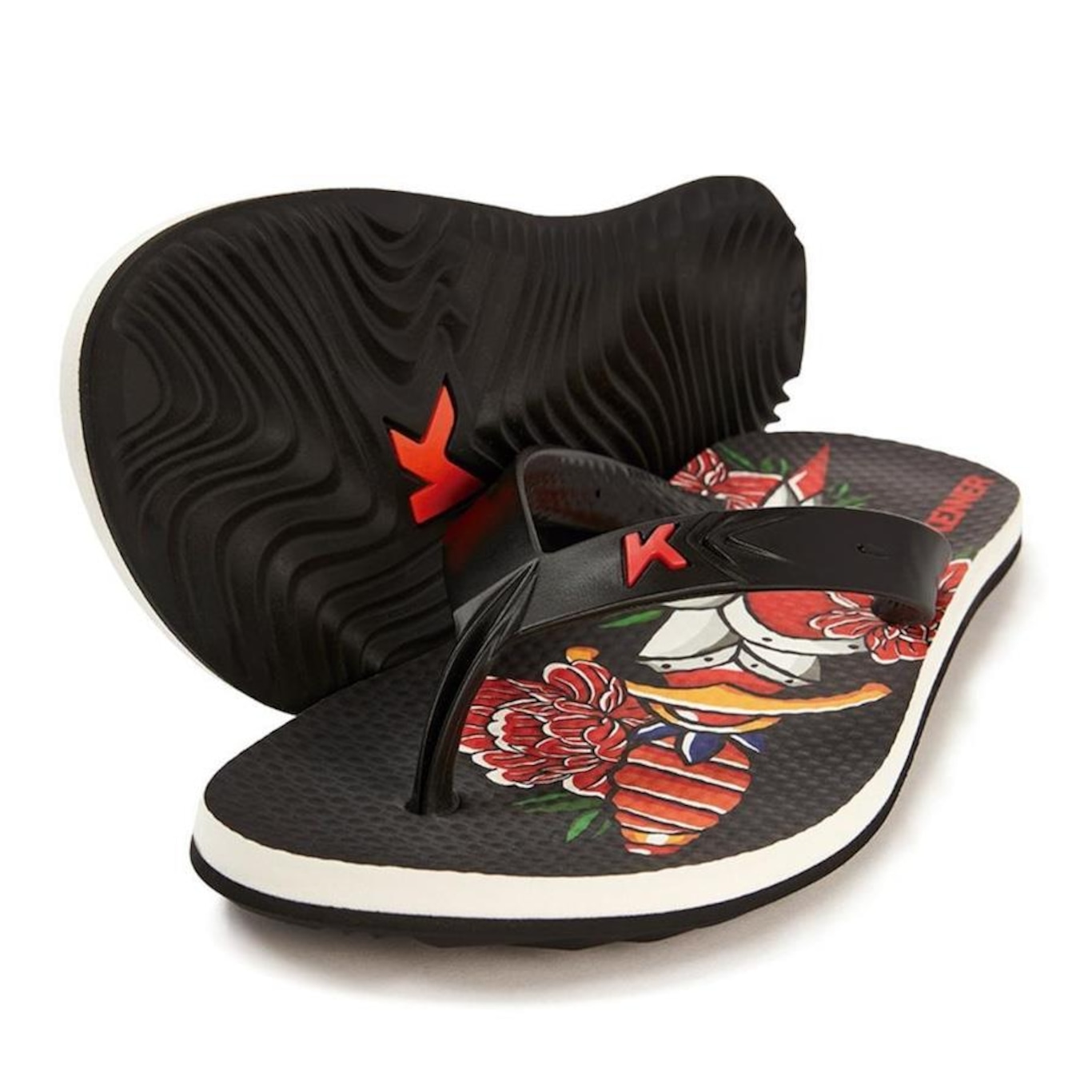 Chinelo Kenner Summer Estampado - Masculino - Foto 2