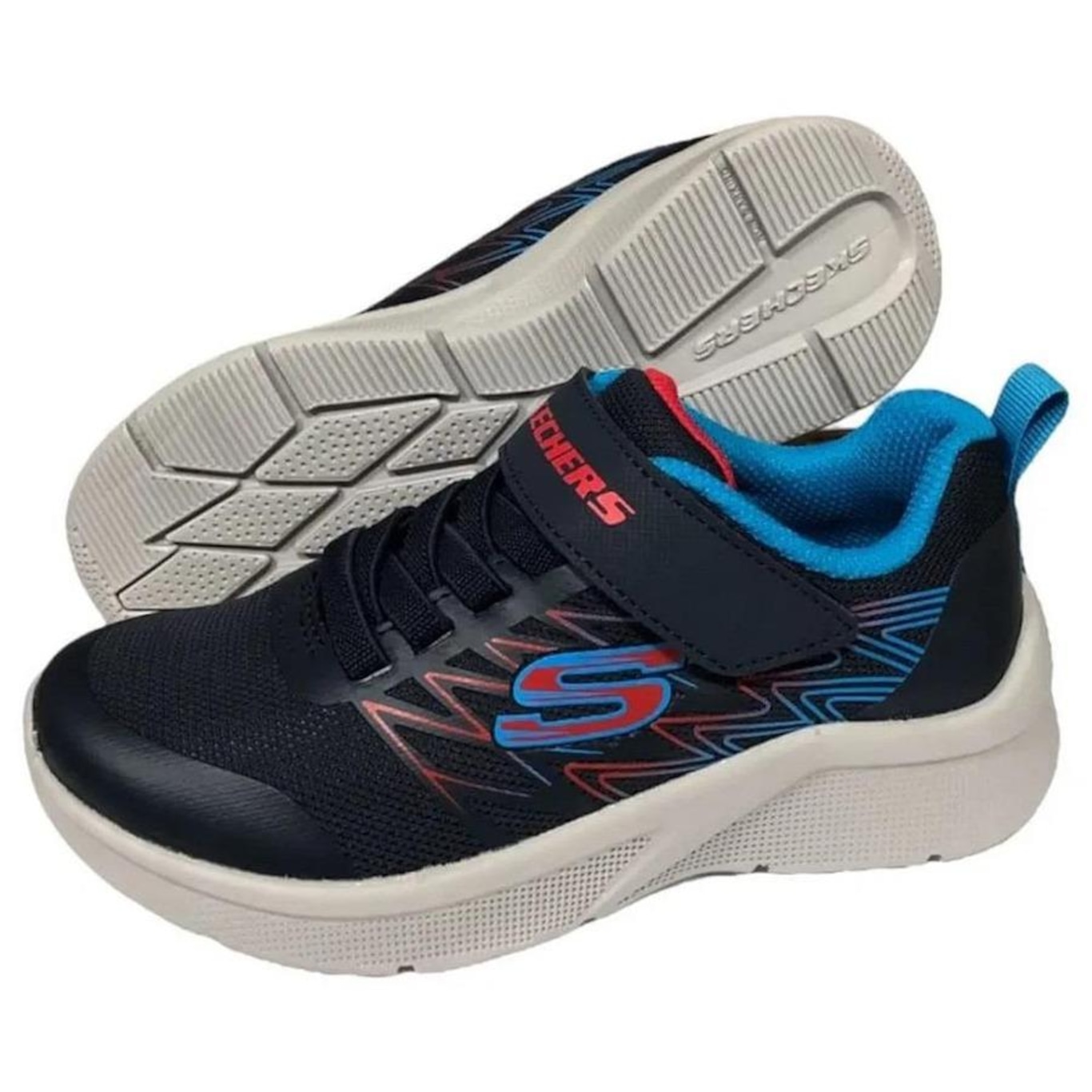 Tênis Skechers Microspec Texlor - Infantil - Foto 5