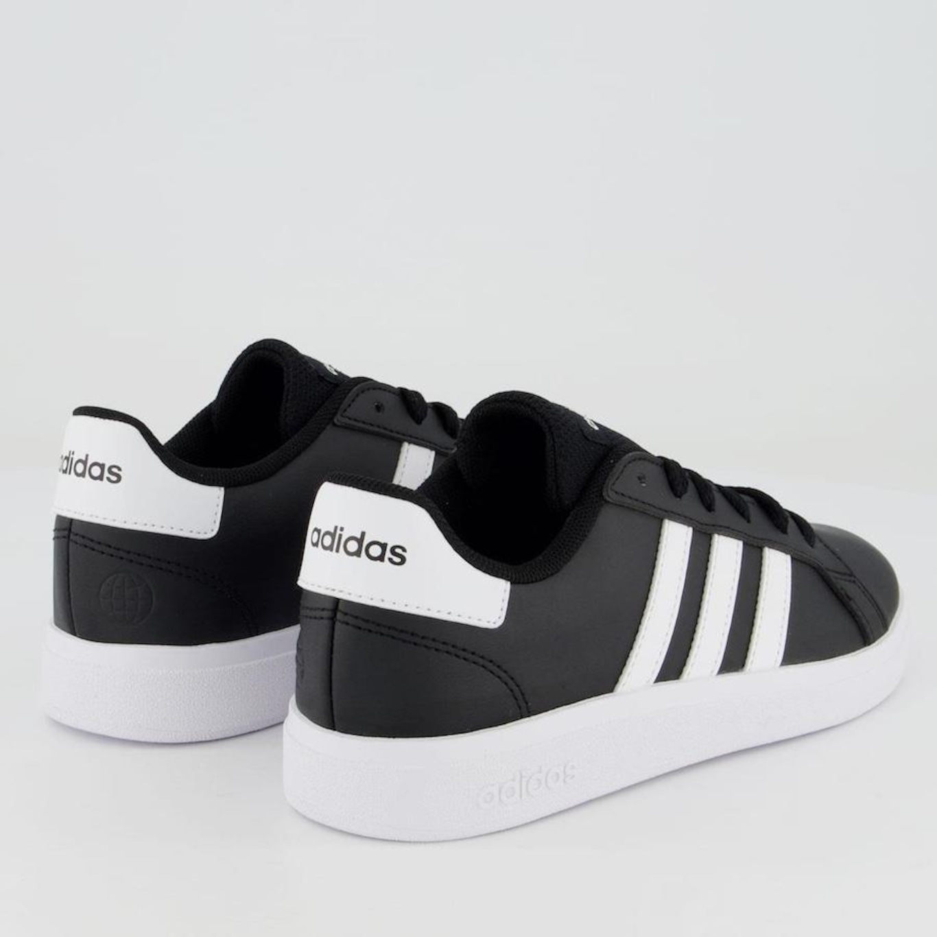 Tênis adidas Grand Court 2.0 - Infantil - Foto 3