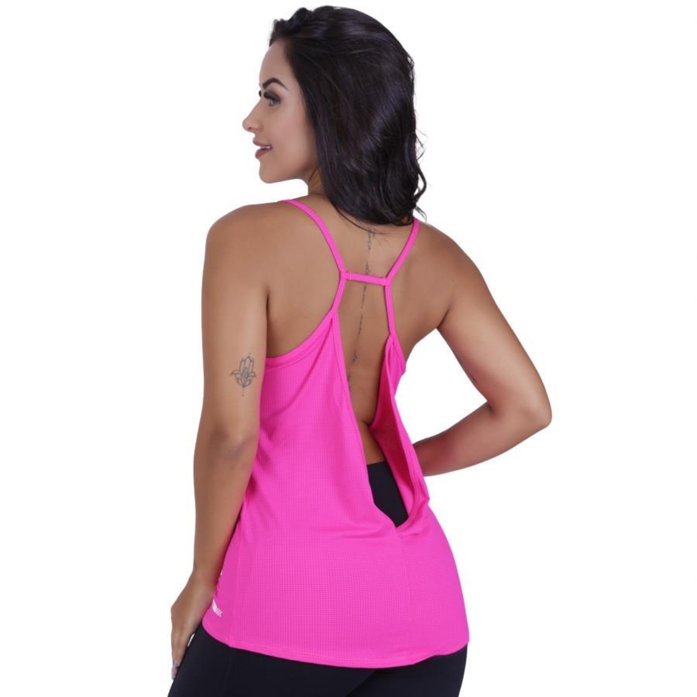 Camiseta Orbis Fitness Deote V Costa Cavada - Feminina - Foto 2