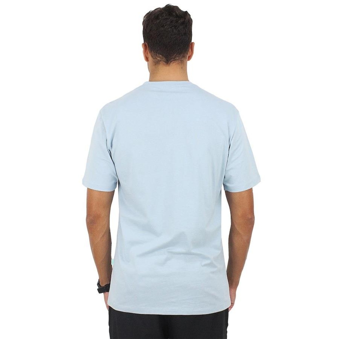 Camiseta Vissla Established Light Blue - Masculina - Foto 3