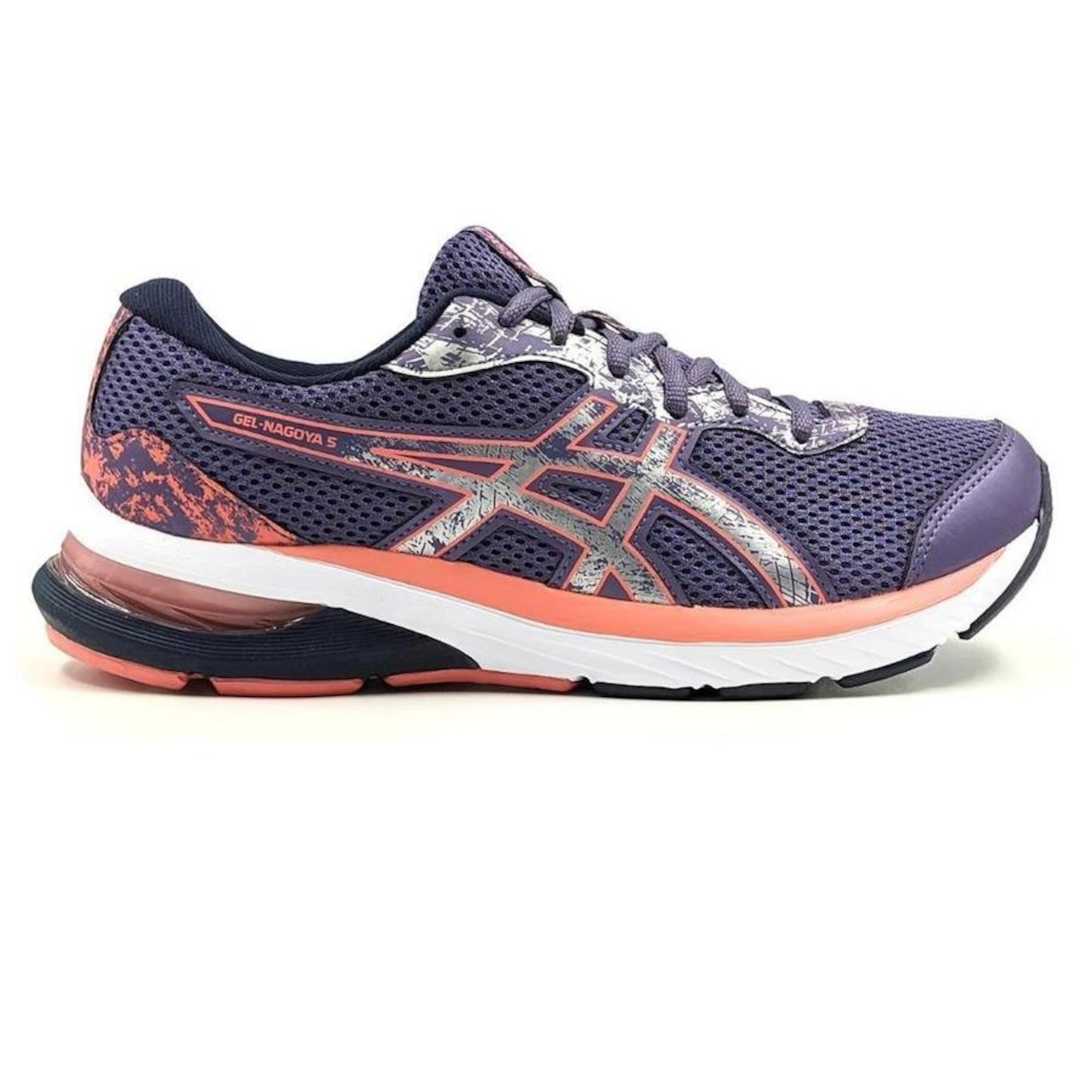 Tênis Asics Gel-Nagoya 5 Dusty Purple P - Feminino - Foto 1