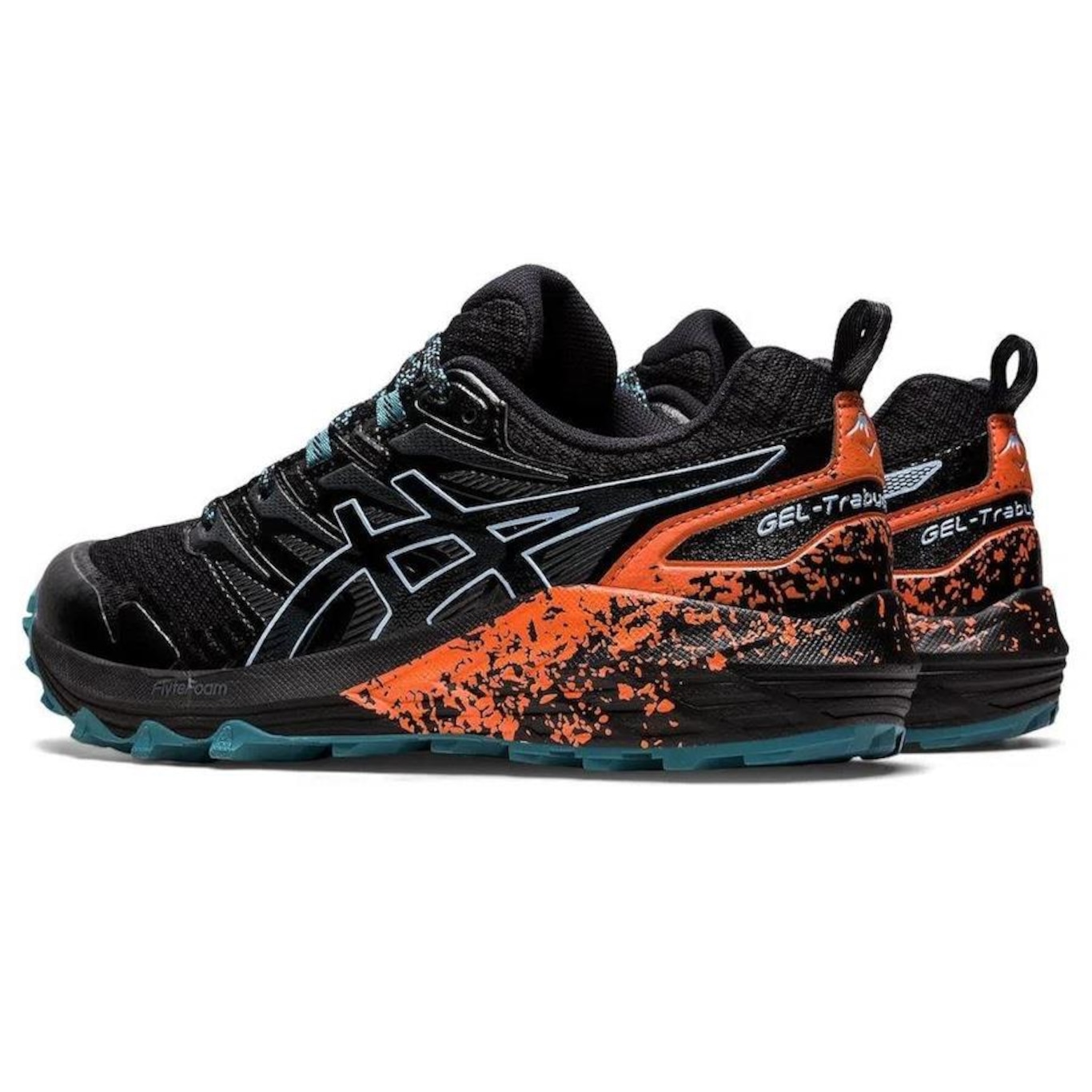 Tênis Asics Gel-Trabuco Black Softy Sky - Feminino - Foto 4