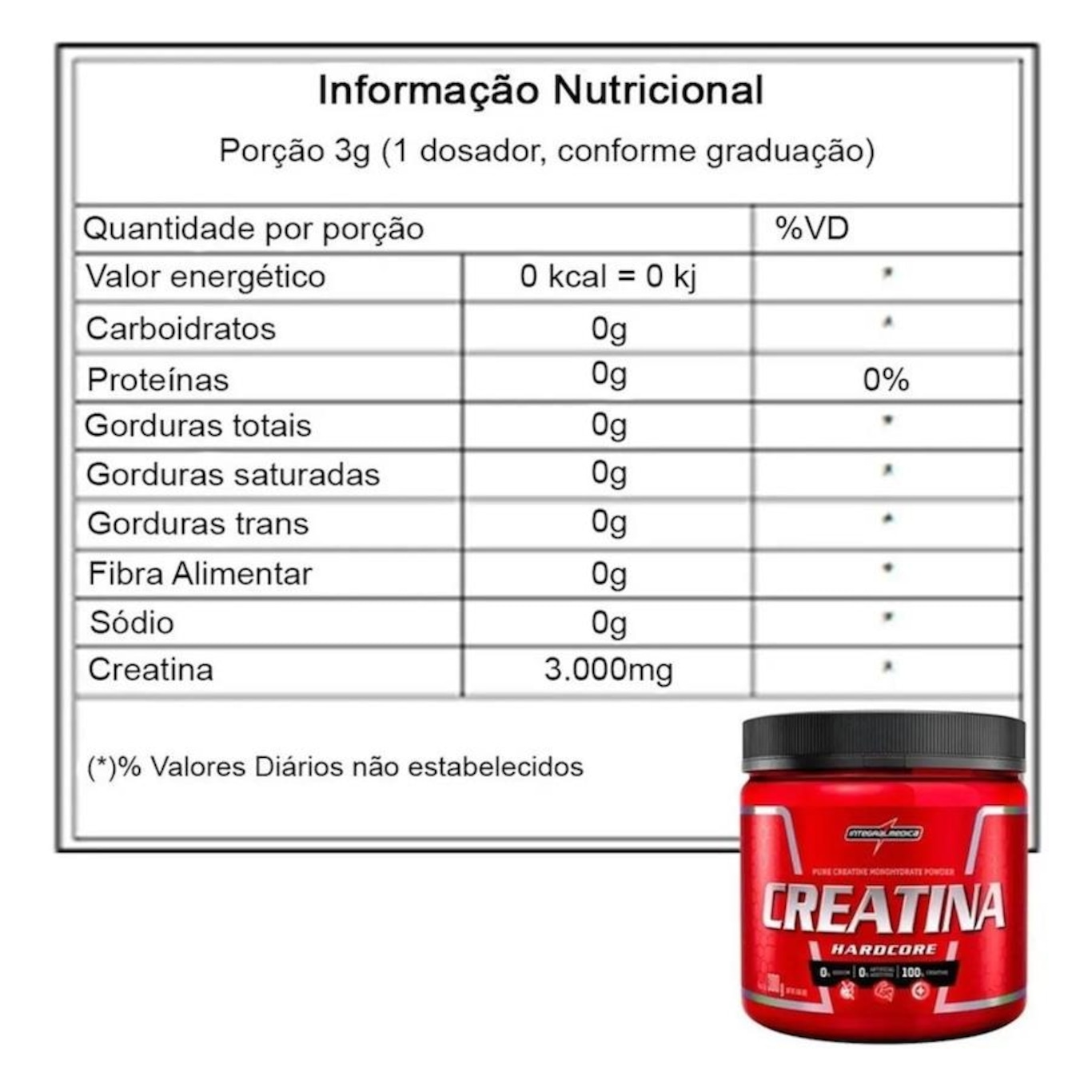 Kit Integralmédica Nutri Whey Baunilha 900g Creatina Pura 150g