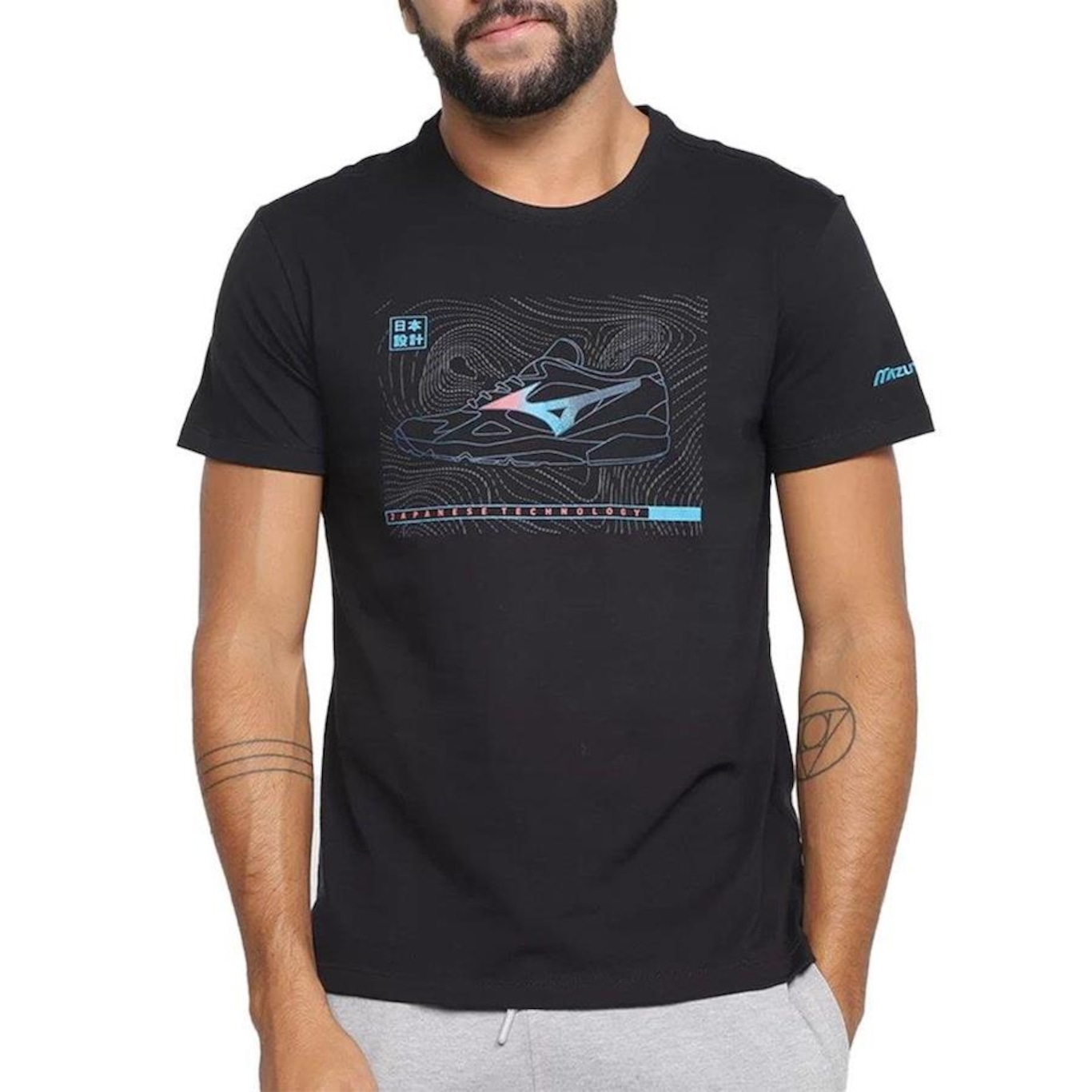 Camiseta Mizuno Energy - Masculina - Foto 3