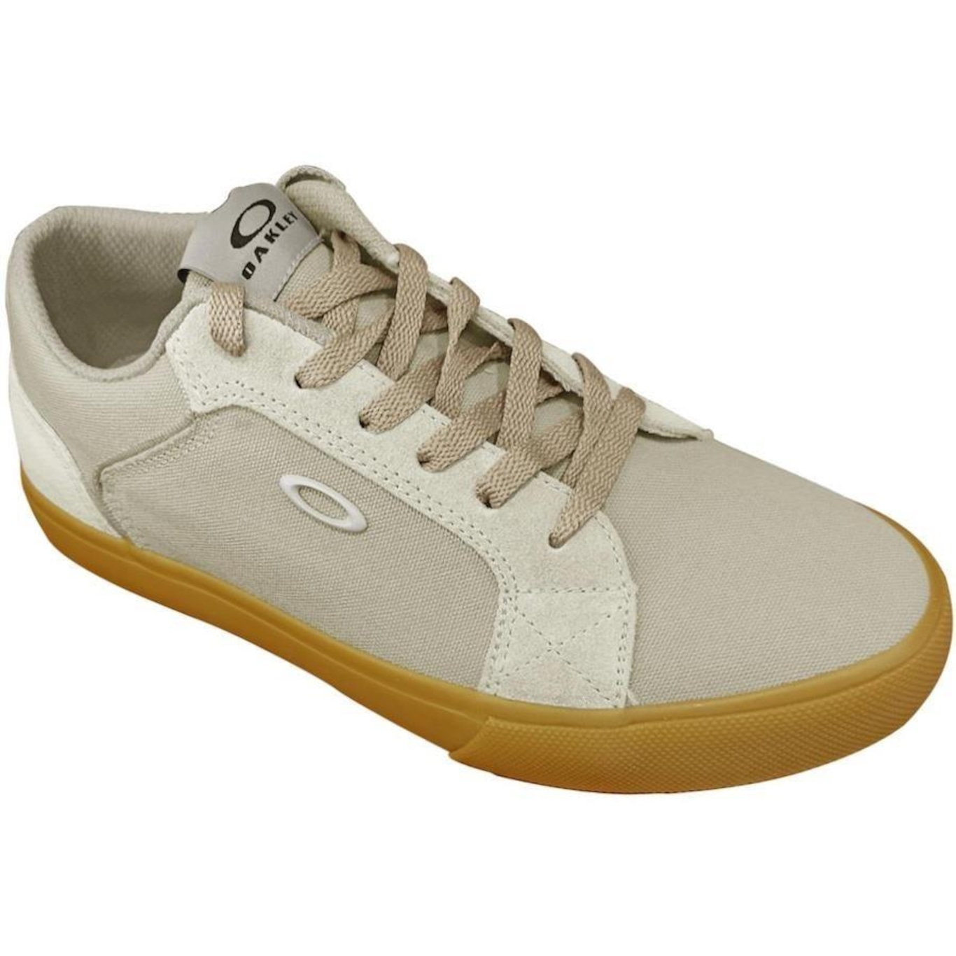 Tênis Oakley Way New Khaki Canvas - Masculino - Foto 1