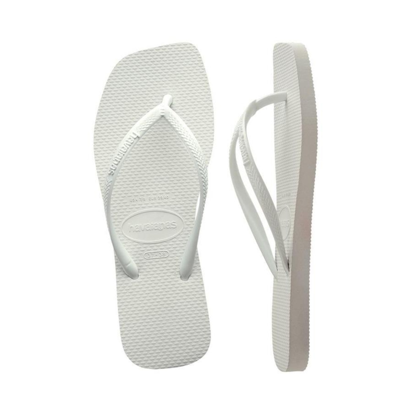 Chinelo Havaianas Slim Base Retangular - Feminino - Foto 3