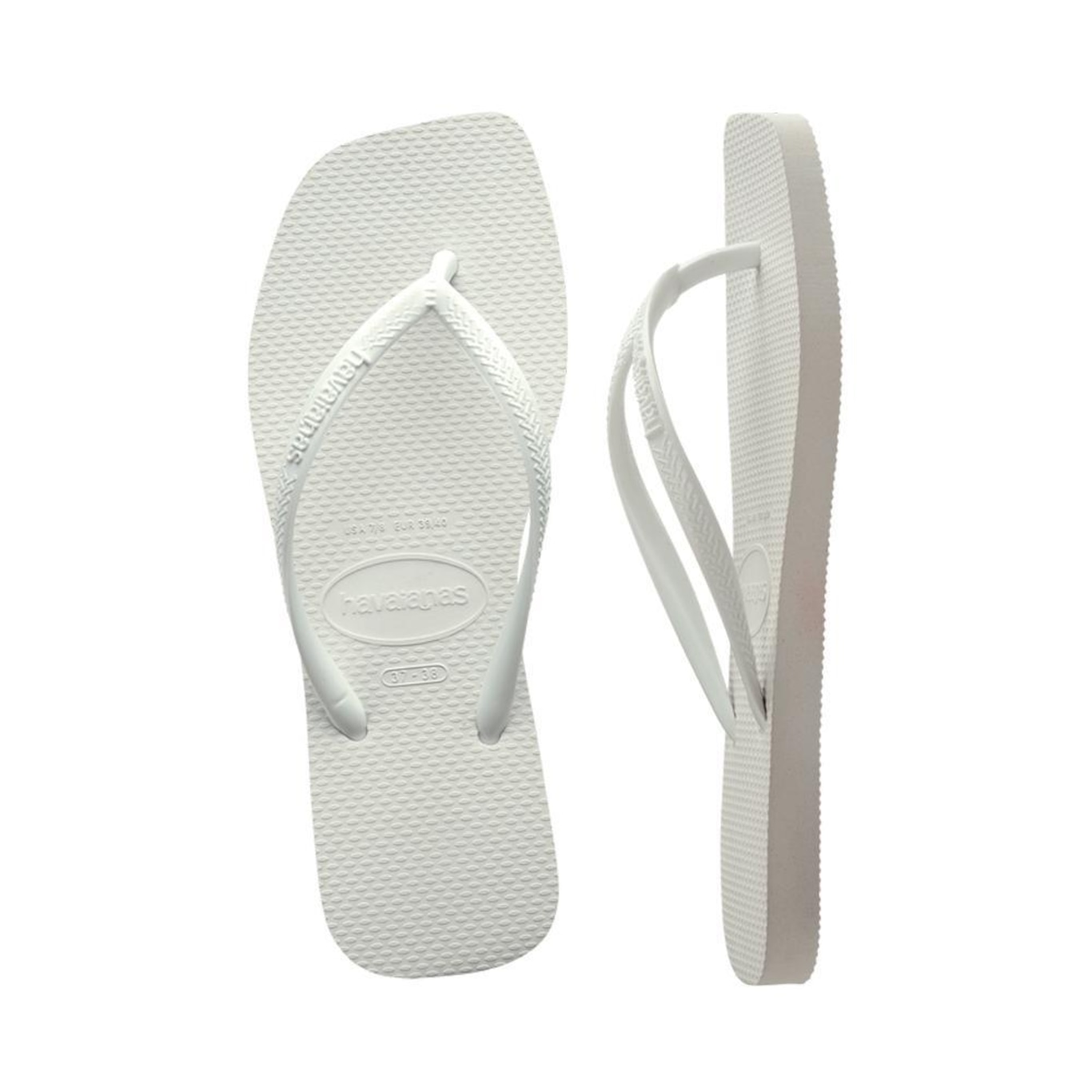 Chinelo Havaianas Slim Base Retangular - Feminino - Foto 5