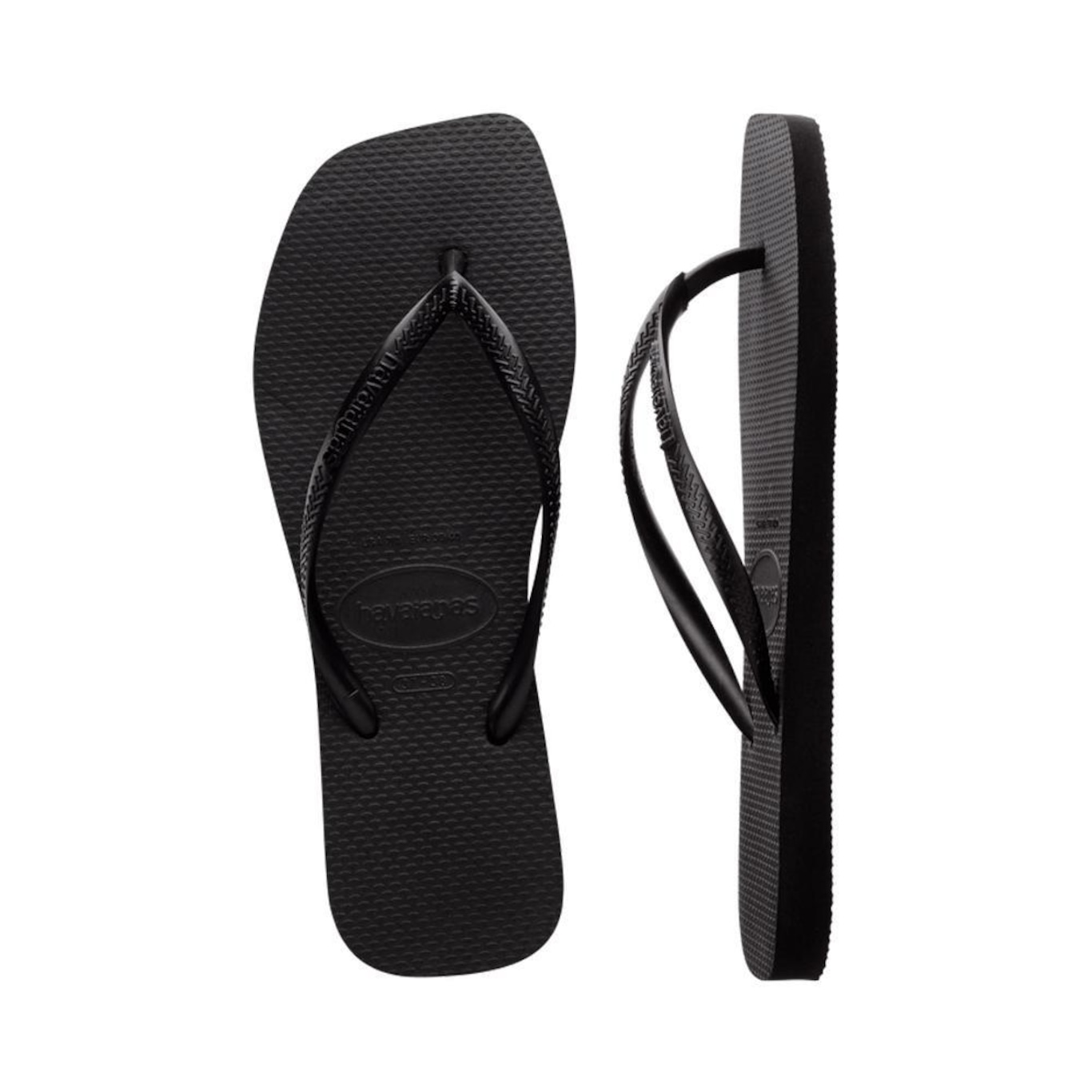 Chinelo Havaianas Slim Base Retangular - Feminino - Foto 2