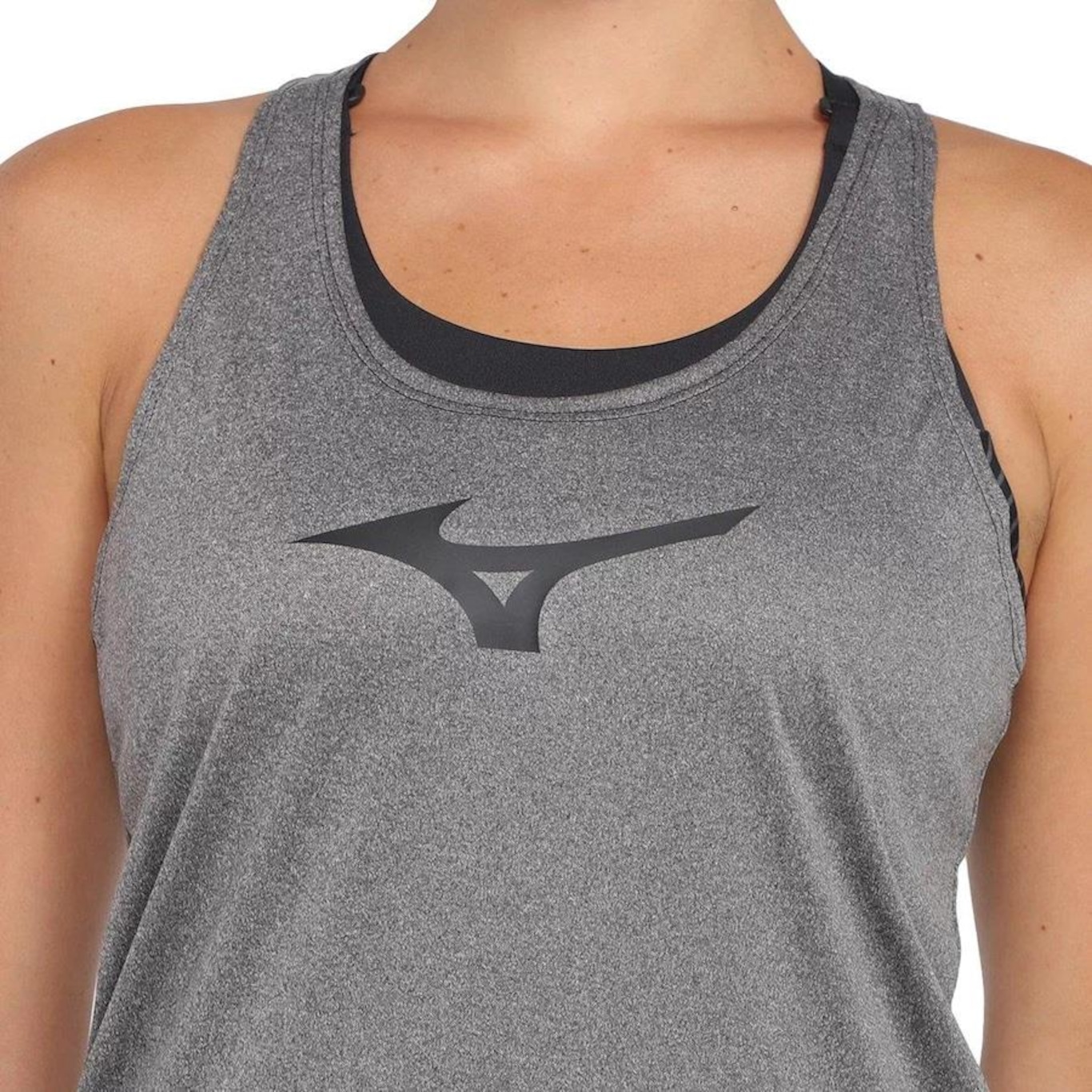 Camiseta Regata Mizuno Spark Big Logo - Feminina - Foto 3