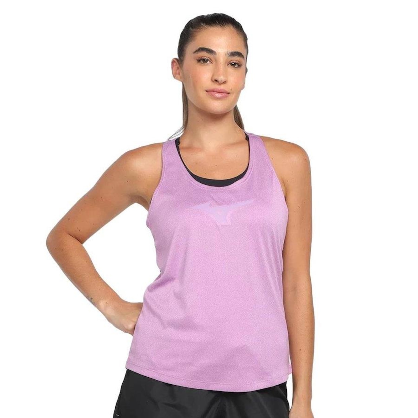 Camiseta Regata Mizuno Spark Big Logo - Feminina - Foto 1