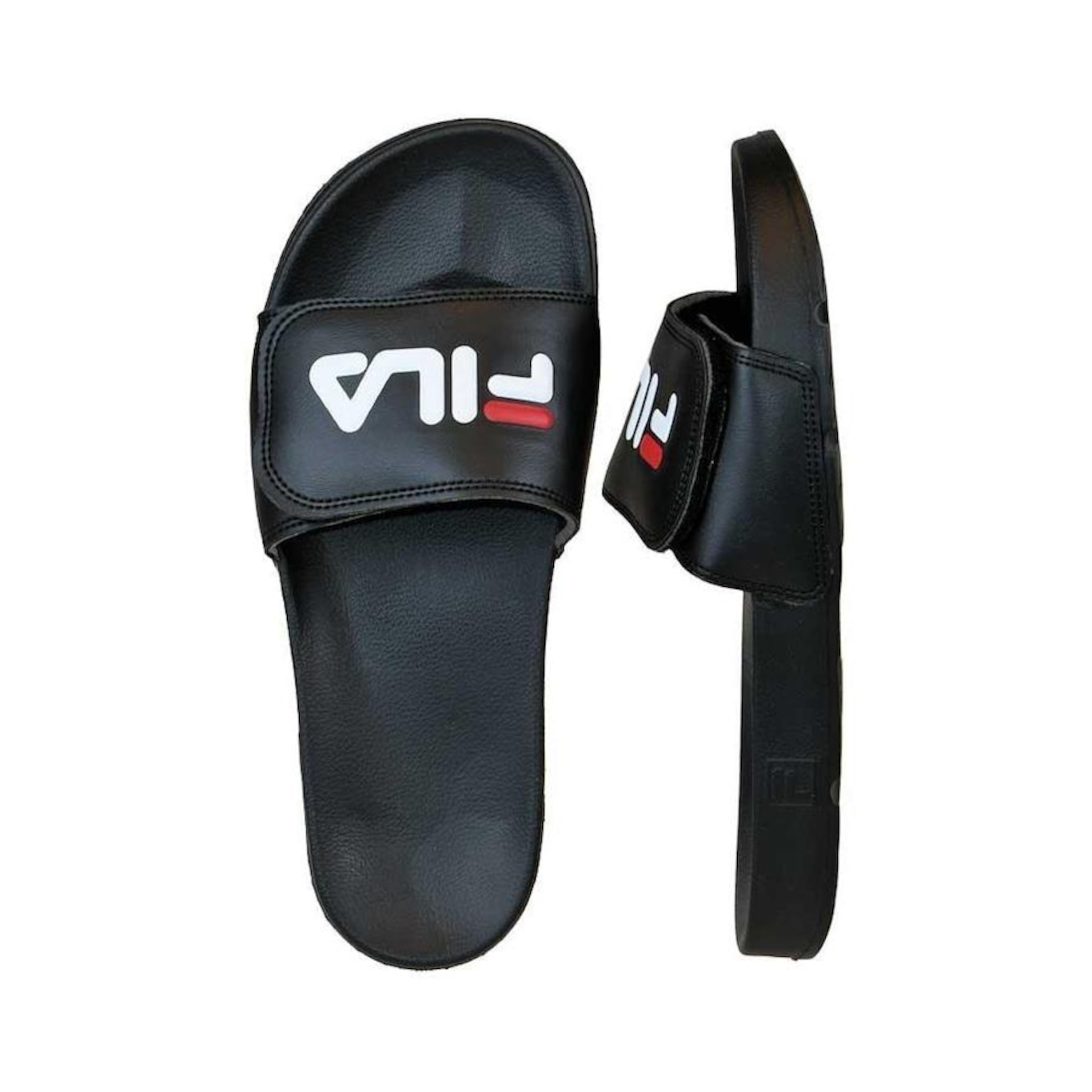 Chinelo Fila Drifter Velcro Slide - Masculino - Foto 4