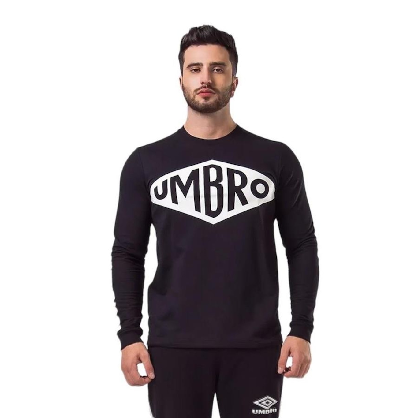 Blusão de Moletom sem Capuz Umbro Heritage - Masculino - Foto 1