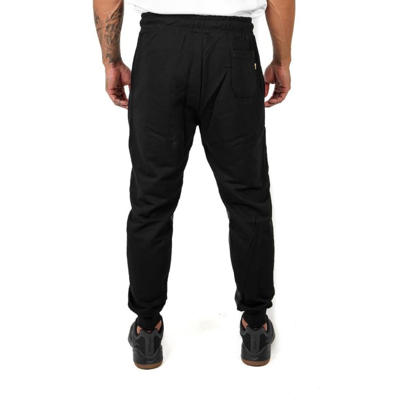 Calça de Moletom Everlast Jogger Logo Lateral - Masculina - Foto 4