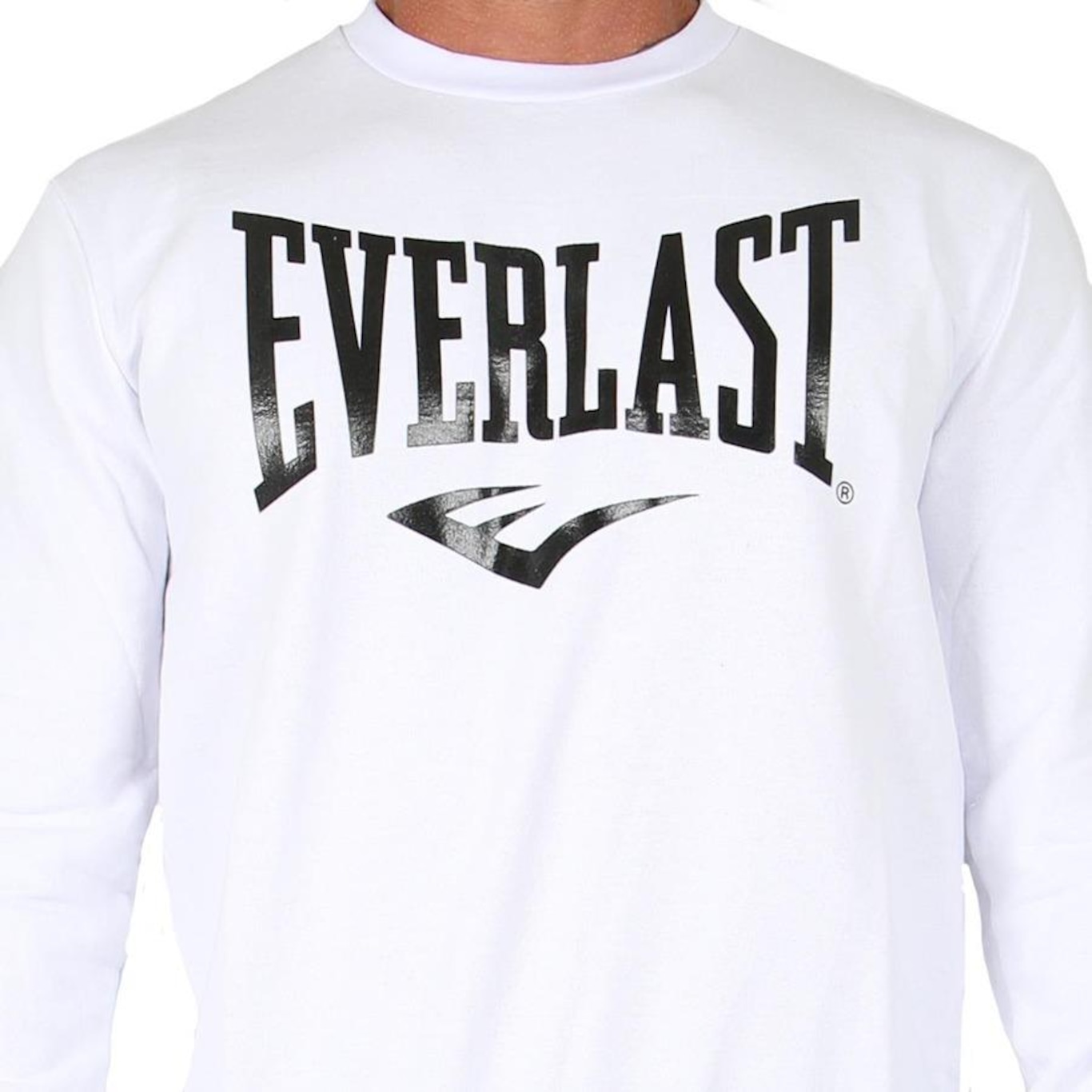 Blusão de Moletom Everlast Careca Basic Logo - Masculino - Foto 5