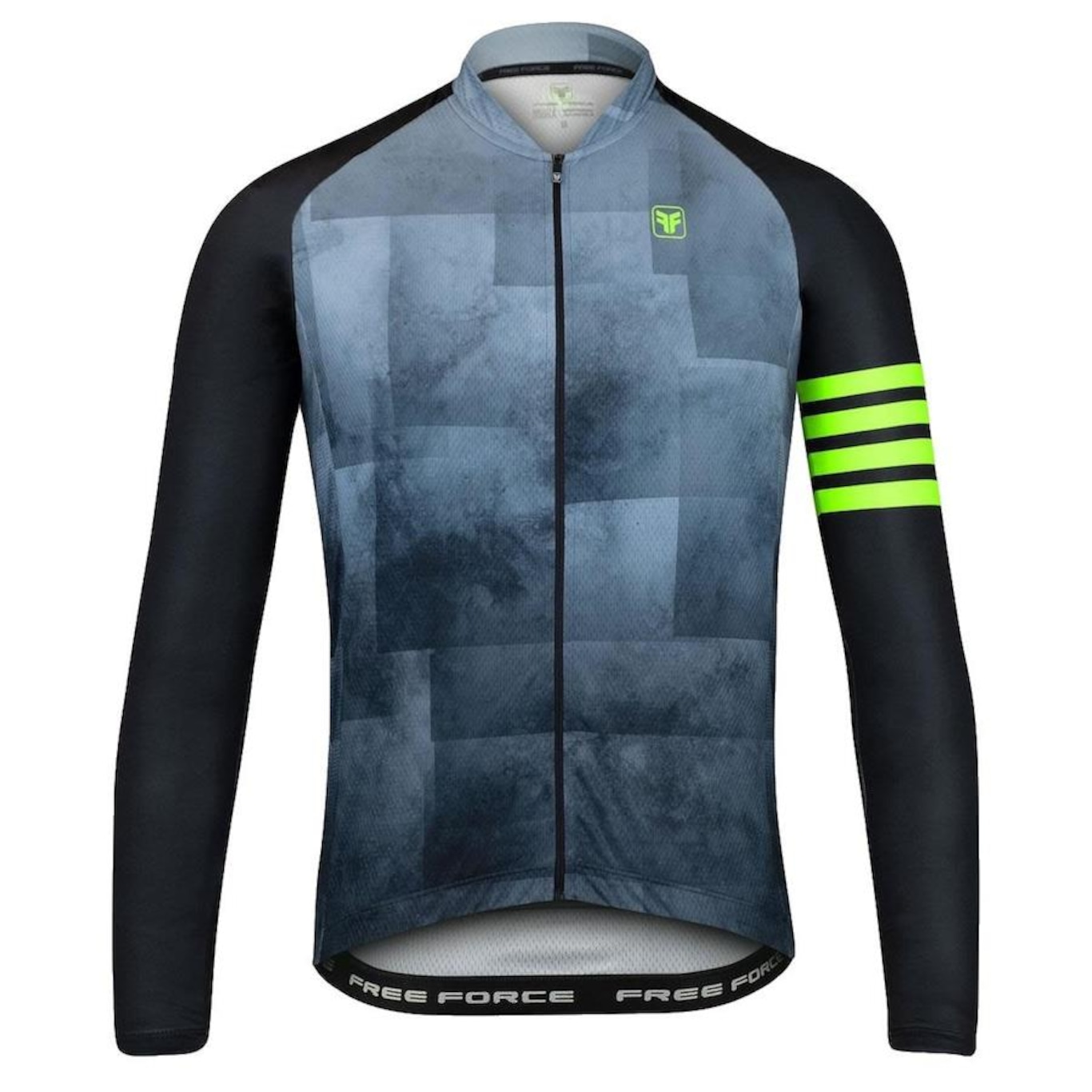 Camisa de Ciclismo Free Force Basic Guard Manga Longa - Masculina - Foto 1