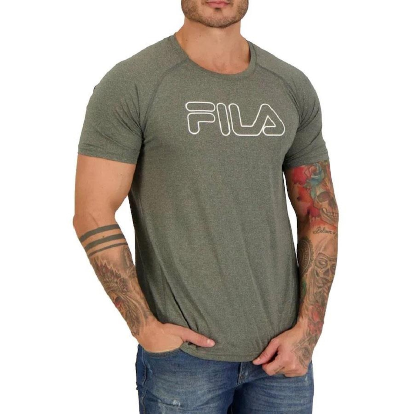 Camiseta Fila Sport Blend - Masculina - Foto 2