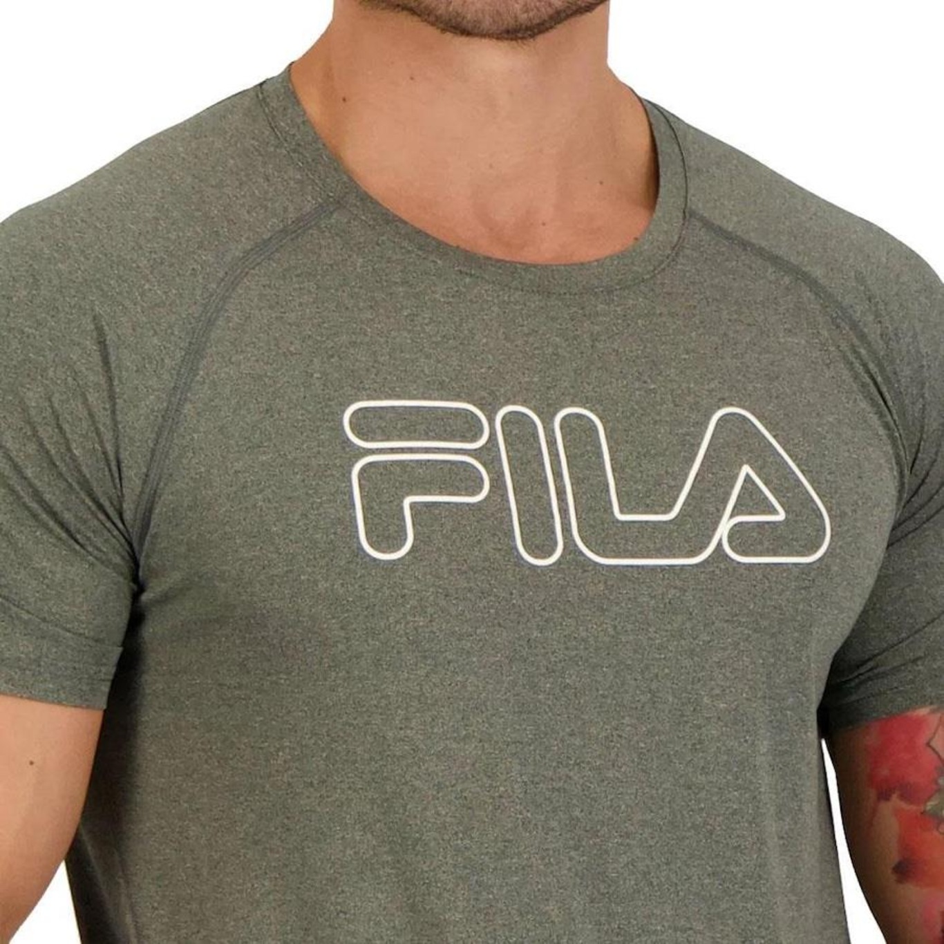 Camiseta Fila Sport Blend - Masculina - Foto 4