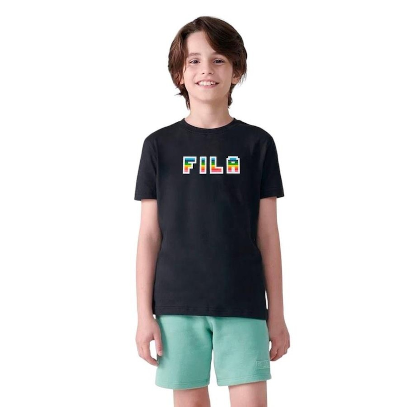 Camiseta Fila Letter Fun - Infantil - Foto 1