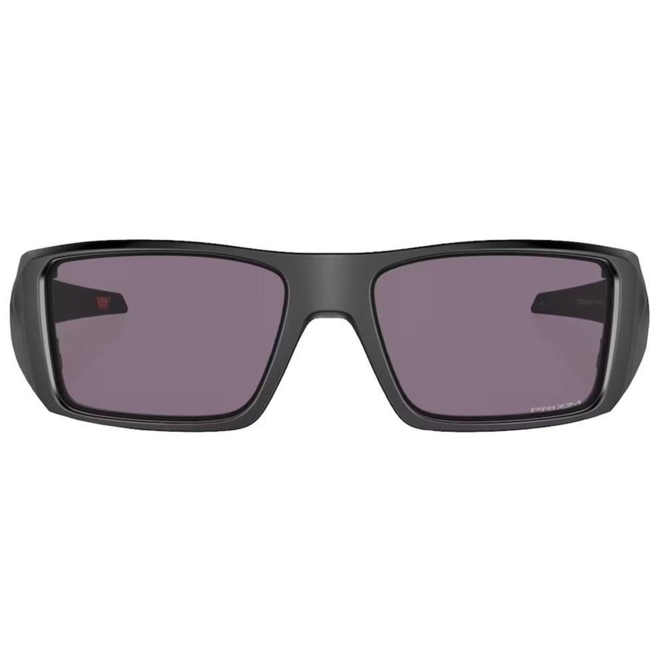 Óculos de Sol Unissex Oakley Heliostat Matte Black Prizm Grey - Foto 2