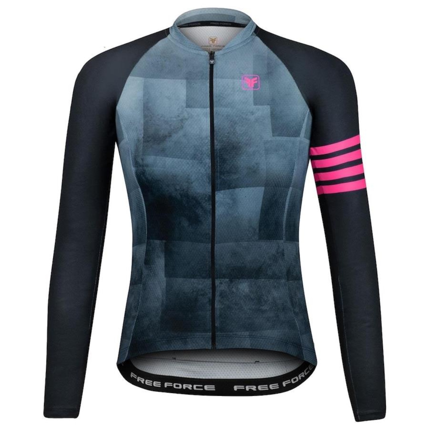 Camiseta de Ciclismo Free Force Manga Longa Basic Care - Feminina - Foto 1