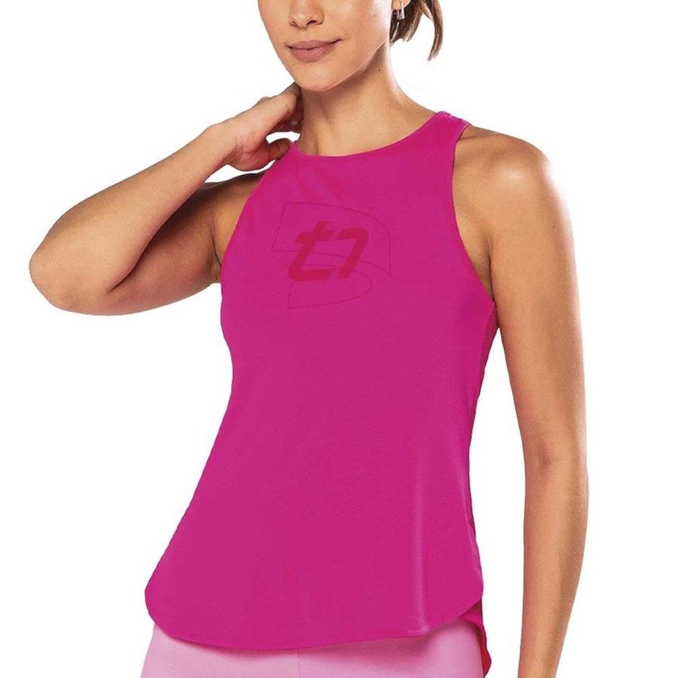 Camiseta Regata Alto Giro Dry - Feminina - Foto 1