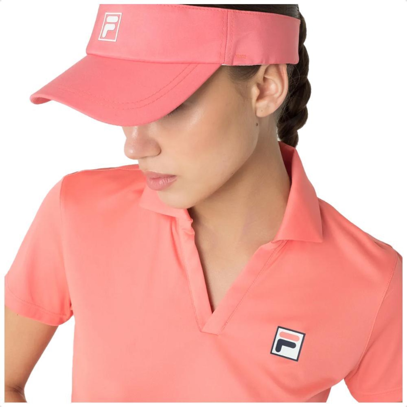 Camisa Polo Fila Line Fbox - Feminina - Foto 2