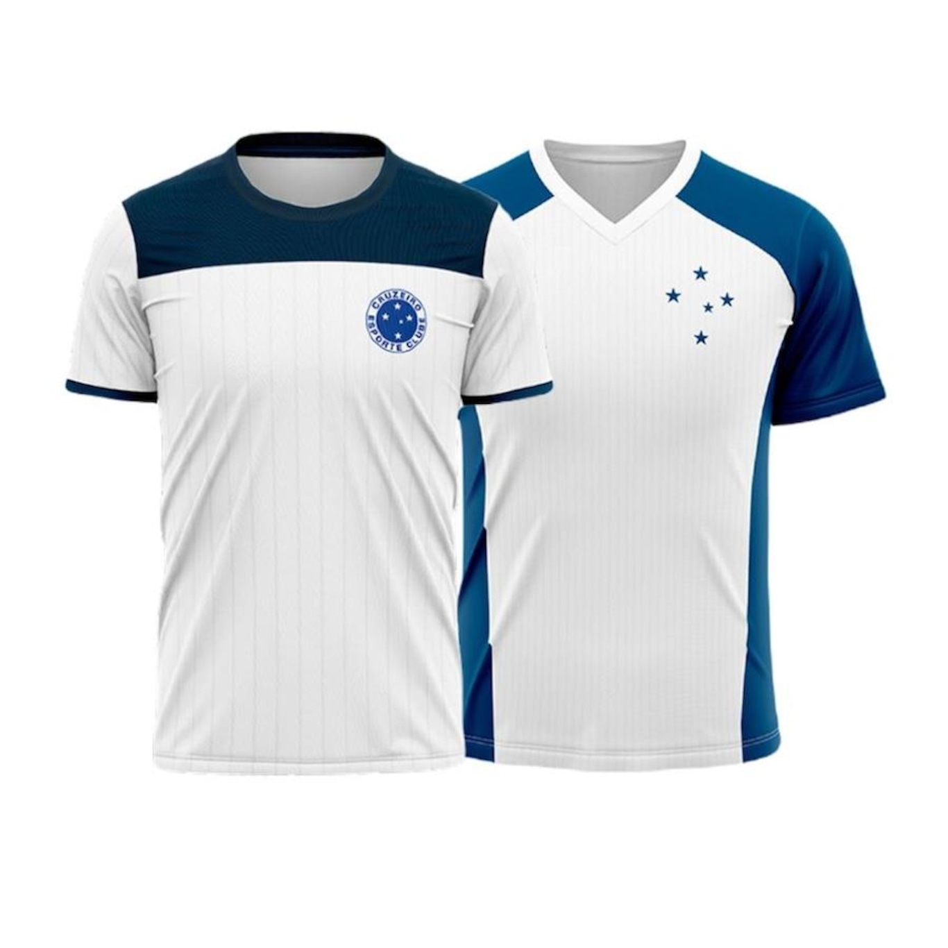 Kit Camisetas do Cruzeiro Braziline Oficial - 2 Unidades - Masculino - Foto 1