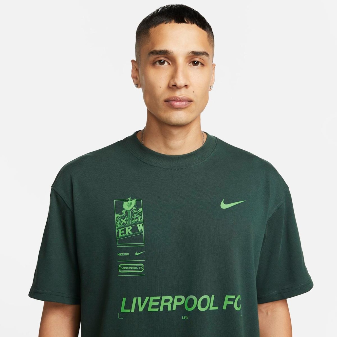 Camisa do Liverpool Nike Max90 - Masculina - Foto 3