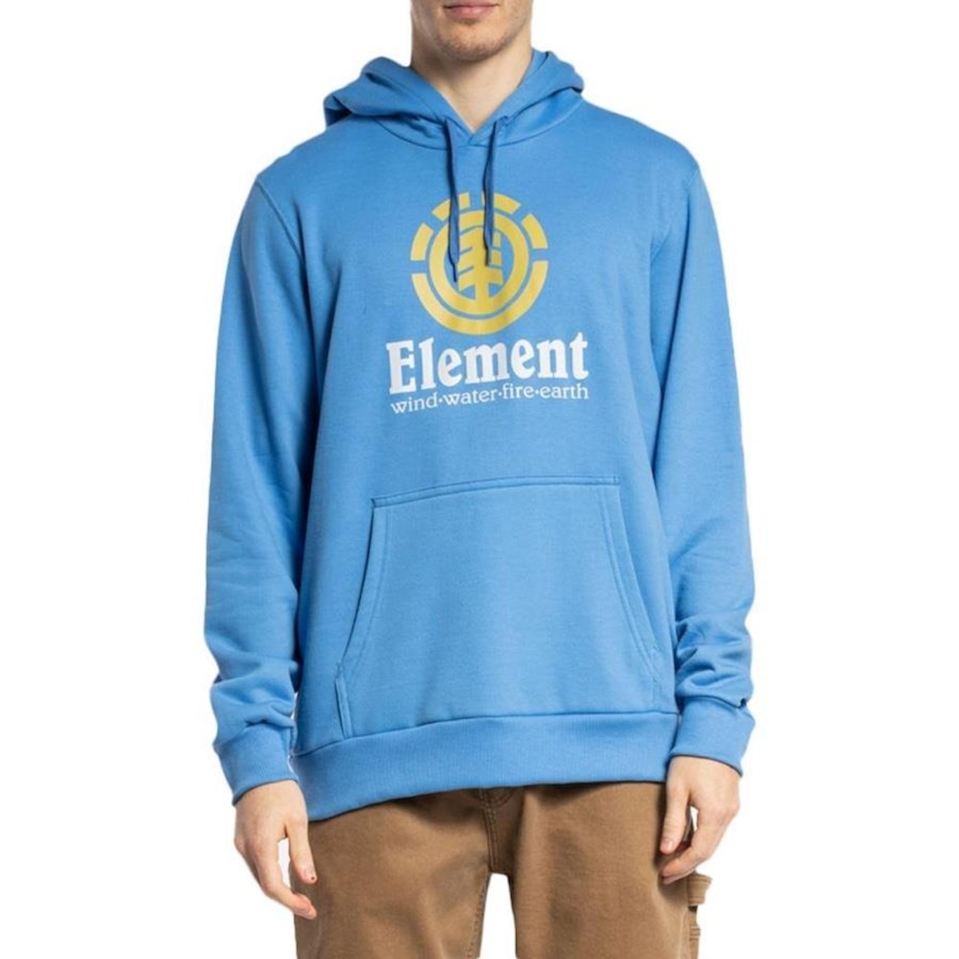 Blusão de Moletom com Capuz Element Canguru Vertical Color - Masculino - Foto 1