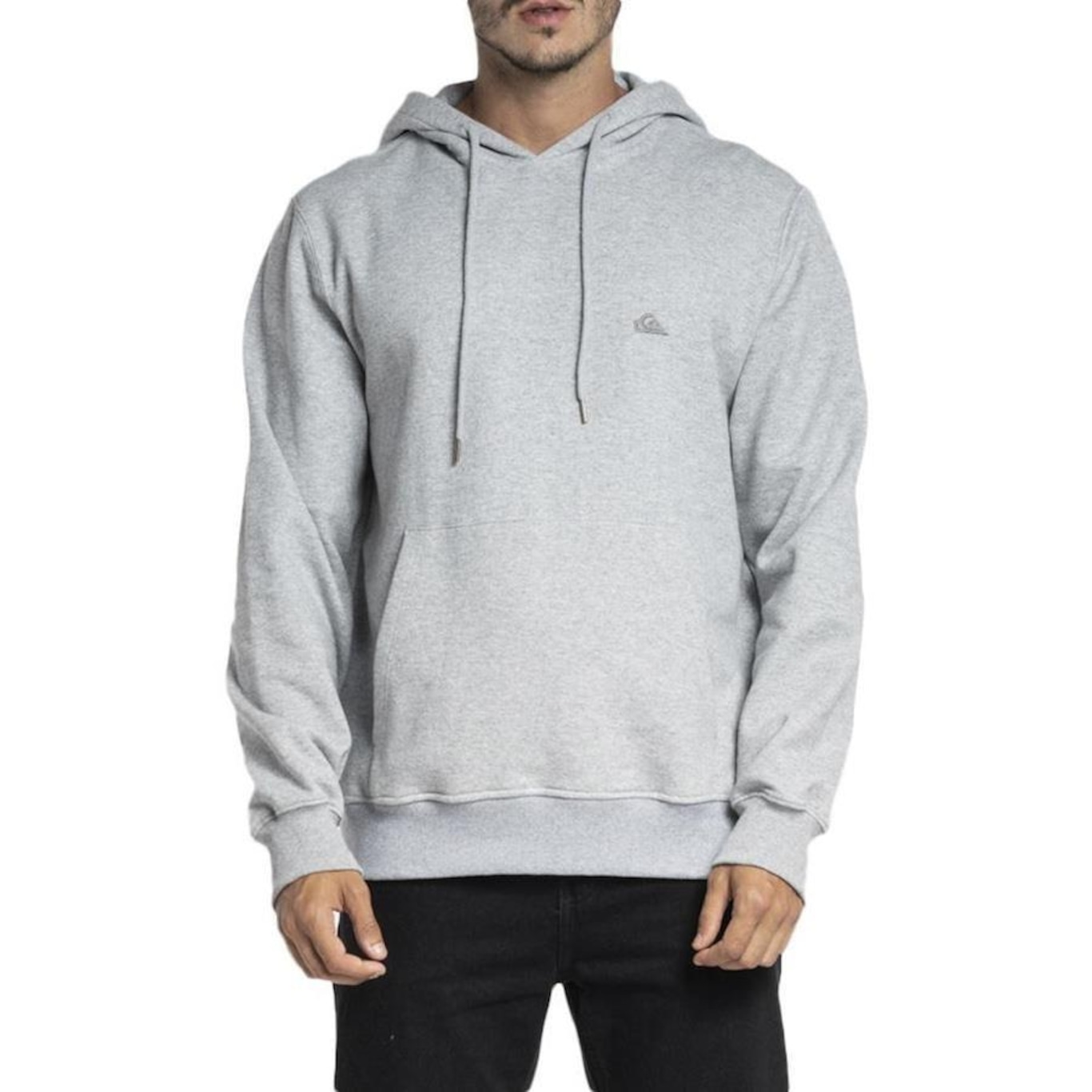 Blusão De Moletom com Capuz Quiksilver Canguru Embroidery Wt23 - Masculino - Foto 4