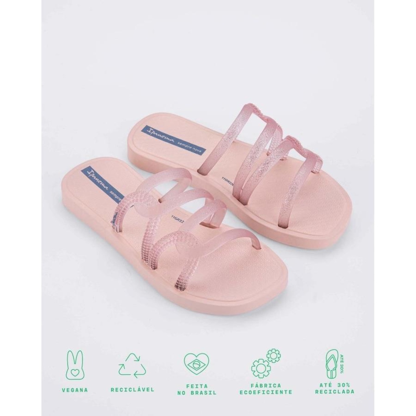 Chinelo Slide Ipanema Solar Mais - Infantil - Foto 2