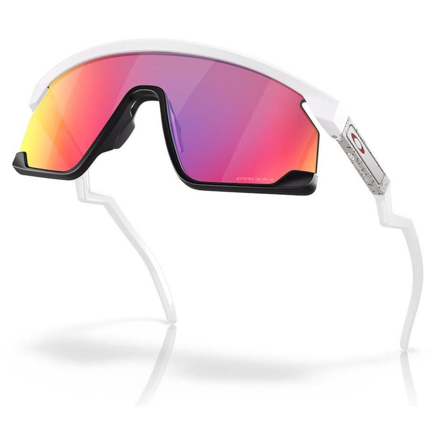 Óculos de Sol Unissex Oakley BXTR Matte Prizm Road - Foto 2