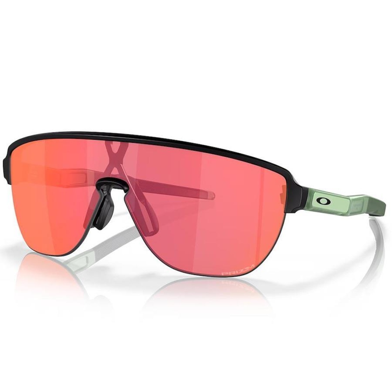 Óculos de Sol Unissex Oakley Corridor Matte Prizm Trail Torch - Foto 1