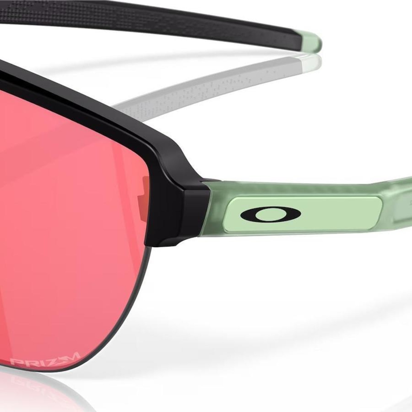 Óculos de Sol Unissex Oakley Corridor Matte Prizm Trail Torch - Foto 3