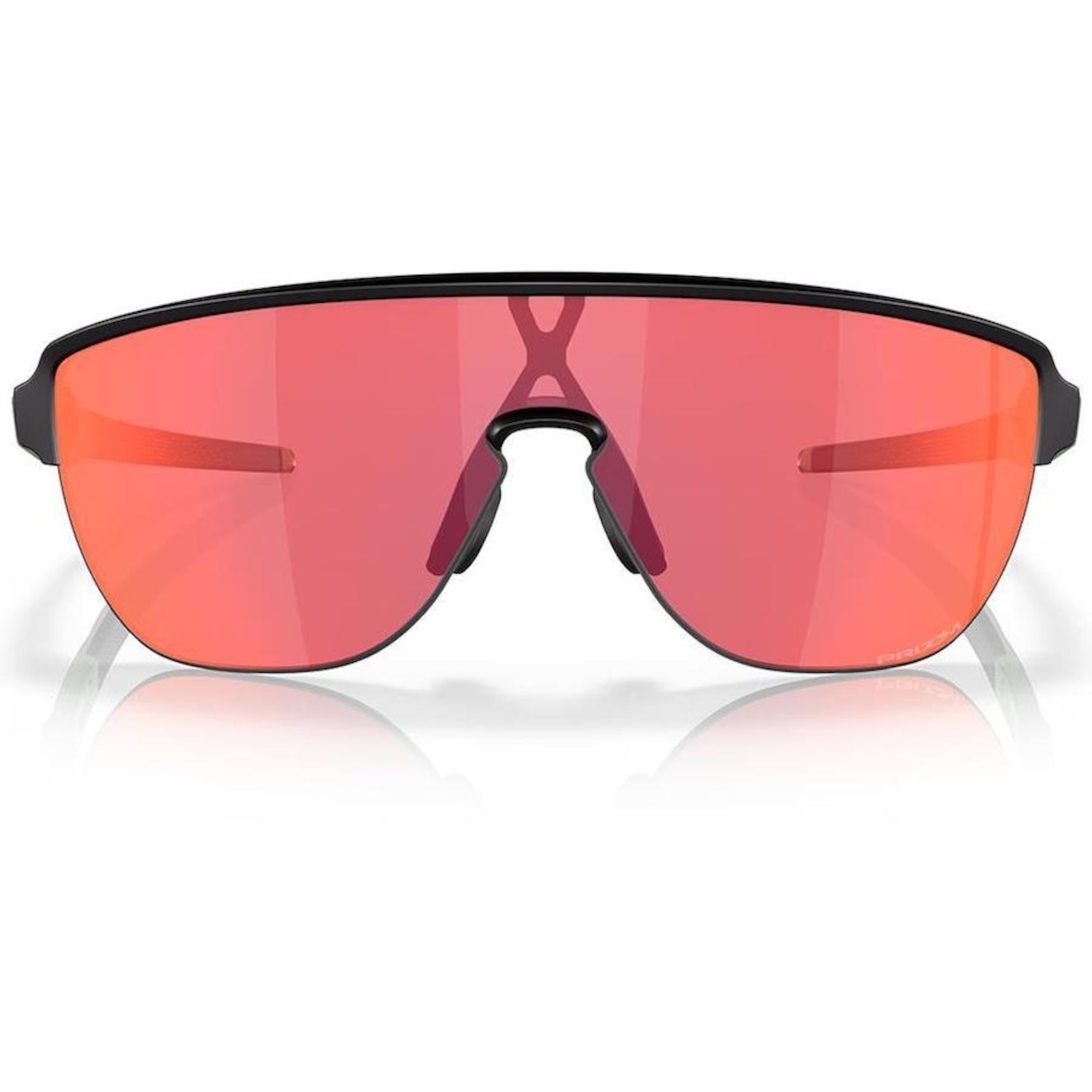 Óculos de Sol Unissex Oakley Corridor Matte Prizm Trail Torch - Foto 6