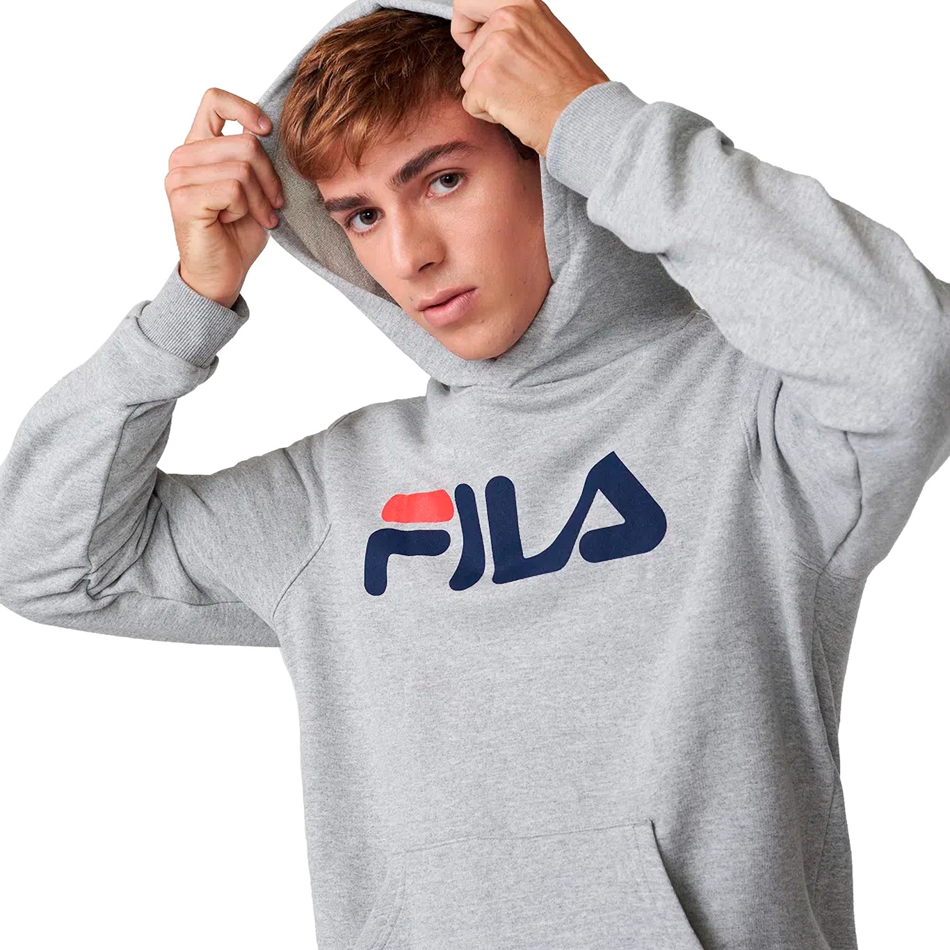 Blusão com Capuz Fila Letter - Masculino - Foto 5