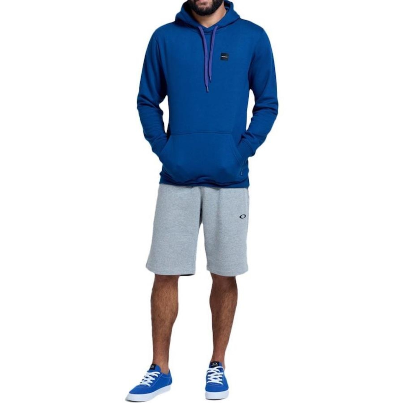 Blusão de Moletom com Capuz Oakley Patch 2.0 Hoodie - Masculino - Foto 3