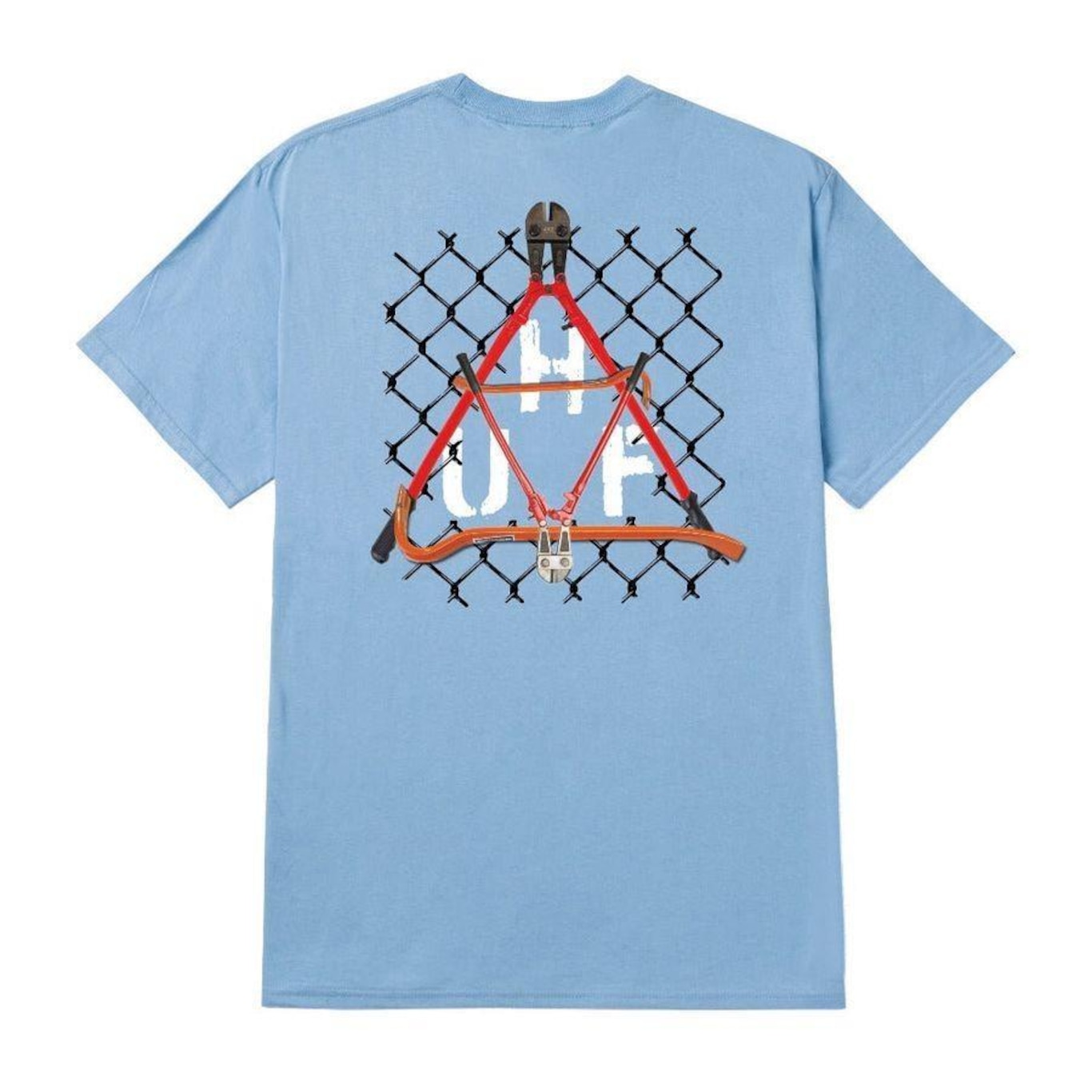 Camiseta Huf Trespass Triangle Ss Te - Masculina - Foto 2