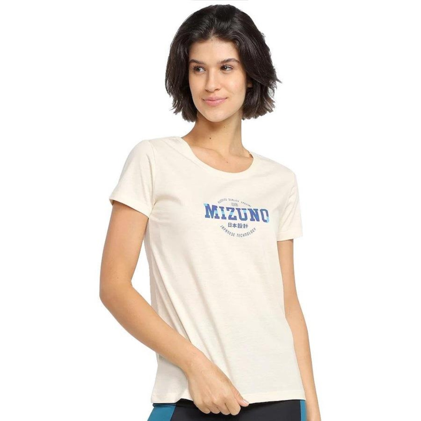 Camiseta Mizuno Graphic - Feminina - Foto 1