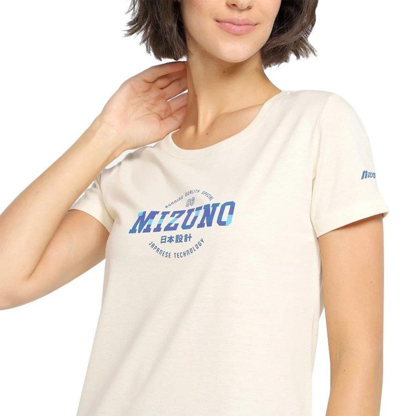 Camiseta Mizuno Graphic - Feminina - Foto 3