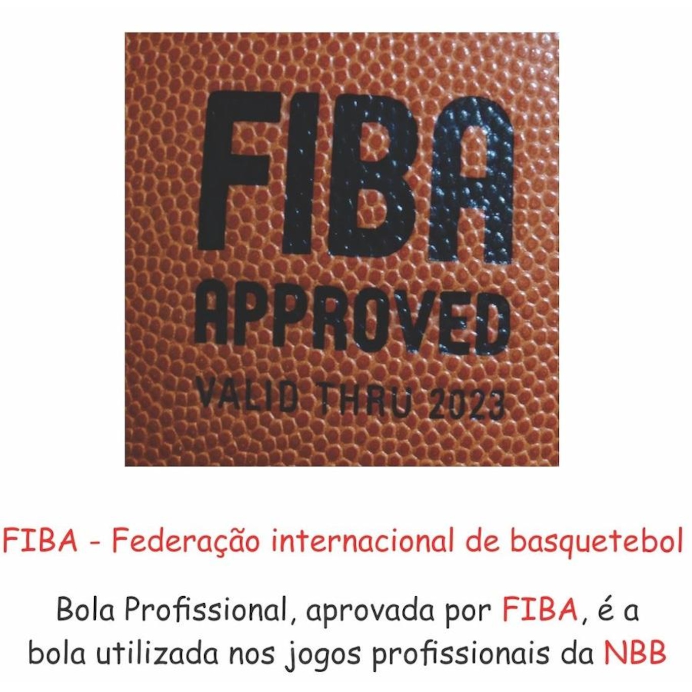 Bola Basquete Penalty 6.7 Crossover Fiba e Nbb 2018